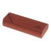 Striped Leather Eyeglasses Case Minimalist Portable Stylish Spectacle Holder Box for Men Boys Students