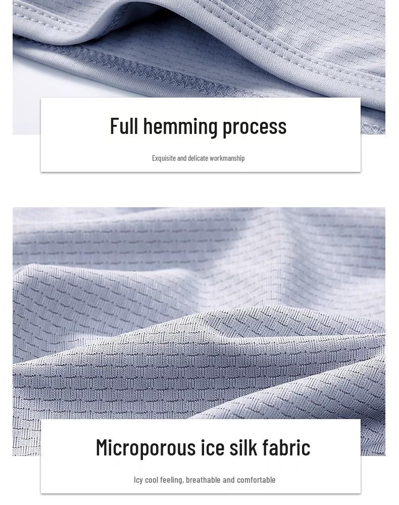 Men's Summer UV Protection Ice Silk Jacket - Lightweight, Breathable, and Stylish for Outdoor Fishing