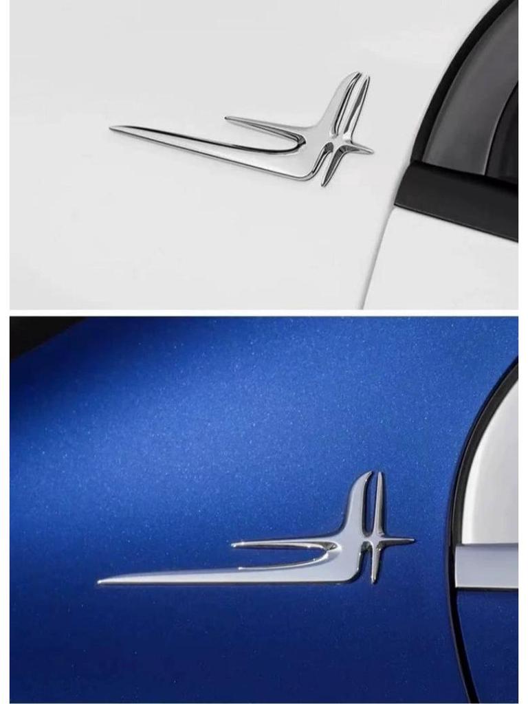 Mercedes-Benz C- & E-Klasse Langversion Seitenlogo Dekorative Autoaufkleber