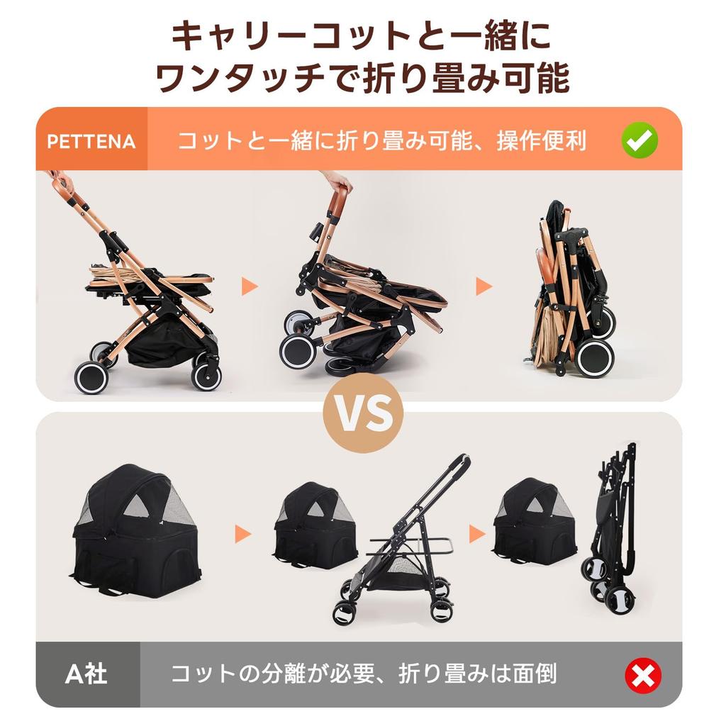 freestanding PETTENA Pet Separate Dog Load Capacity Large Easy to With Three Increased Separate Dog Aviation Aluminum Alloy High Stability and Front