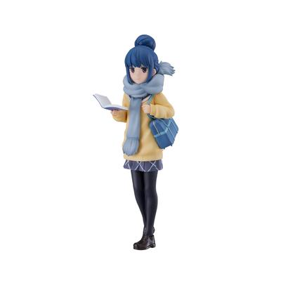 POP UP PARADE Rin Shima Plastic Painted Complete Figure M04315 Yurucamp Non-scale