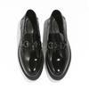 Pointed Patent Leather Casual Men'S Shoes Overfoot Lazy Leather Shoes British Glossy Business Shoes Model 9201-X