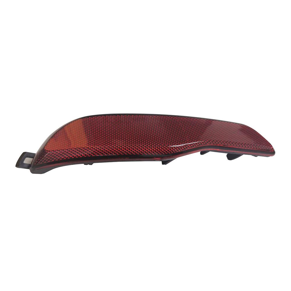 1x Left Side Rear Bumper Reflector Red Lens For 2014-2018 Jeep Cherokee