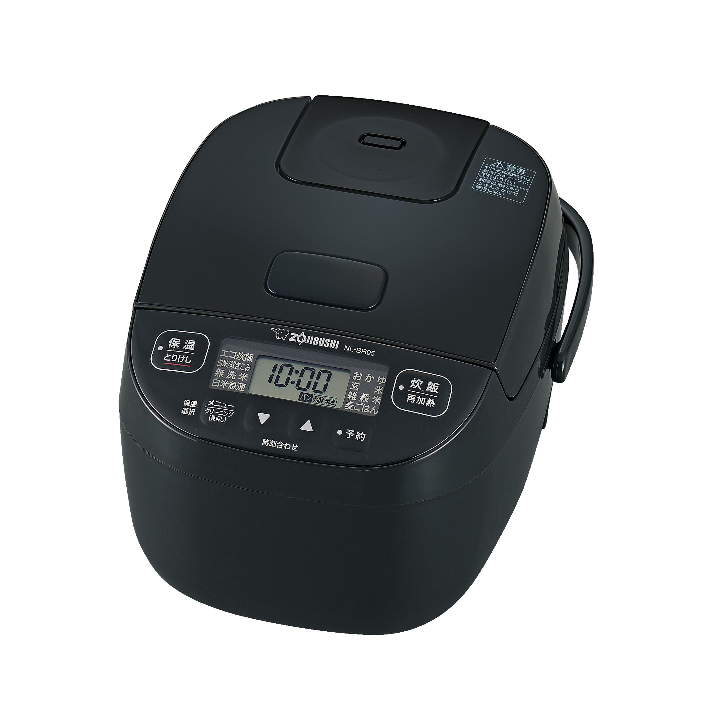 

Zojirushi Маломощная микрокомпьютерная рисоварка Черная NL-BR05-BA