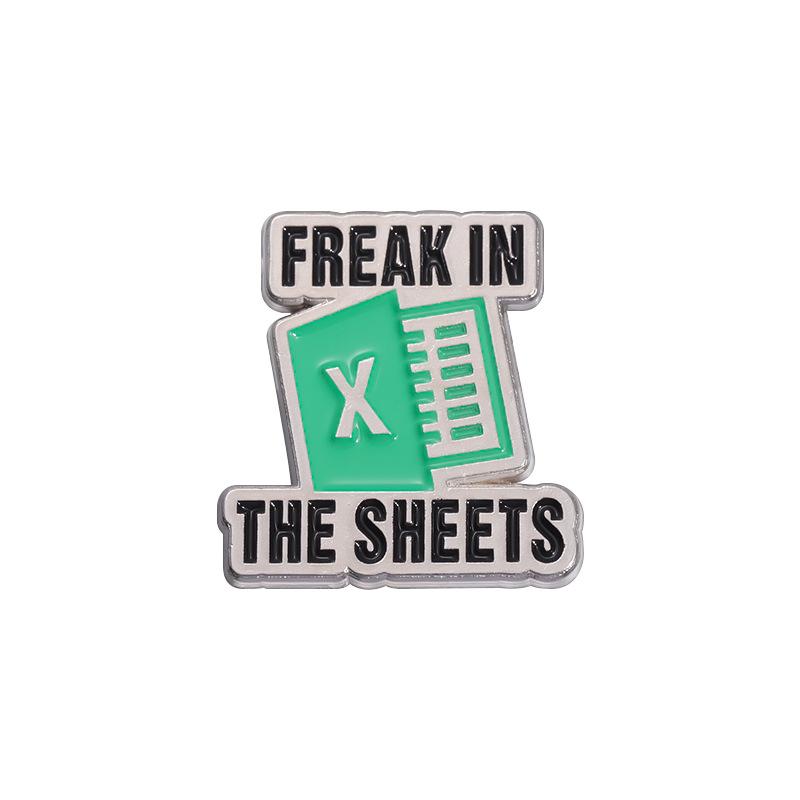Creative Software Series: Metal Badge for Excel Spreadsheet UX/UI Styling - Green Edition