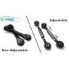Adjustable Rear Toe Control Arm For Ford Focus C-MAX ESCAPE KUGA Mazda 3 5 Axela Premacy Biante S40 C30 C70 V40 1105524 1 Piece