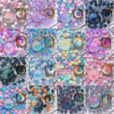 100PCS Gilter Wax Sealing Wax Beads Flower Sealing Wax Beads for Sealing Wedding Invitation, Christmas Gift Wrapping