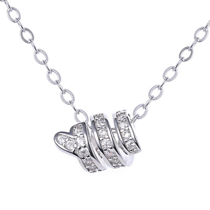 

Вращающееся ожерелье-паспарту в корейском стиле, нишевый дизайн, кулон, креативный свет, роскошные ювелирные изделия в стиле ins