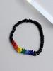 Bonbeau Rainbow Color Flower Beads Bracelet