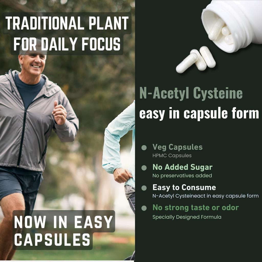 Capsule NAC N-Acetil L-Cisteină 600 mg | 60 Număr