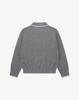 WORK ON BODY OFF Tre Semi Oversized Cotton Half Zip-Up Knit [Gray]