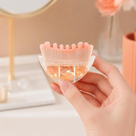 Lymphatic Contour Face Brush, Lymphatic Drainage Brush for Skin Sculpting Lifting, Ergonomic Massager Scrubber for Face, Chin, Neck