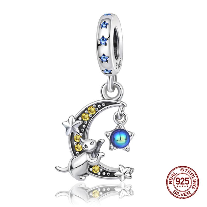 Basketball Charms Beads Copper Pentagram Charms Fits Original 3Mm Bracelet For Womens Diy Fashion Jewelry Gifts