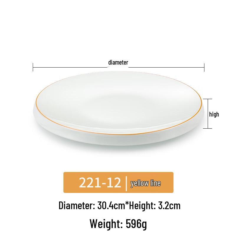 

Melamine Round Serving Plate