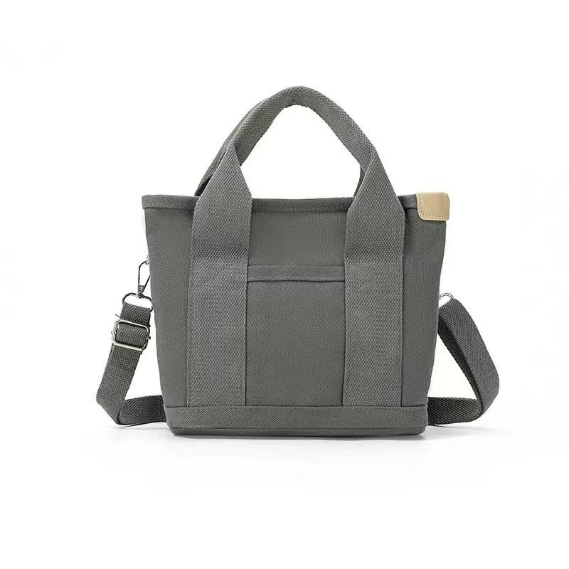 High-value New Canvas Bag, Fashionable and Simple Large-capacity Tote Bag, Daily Commuting Multi-purpose Bento Bag for Women