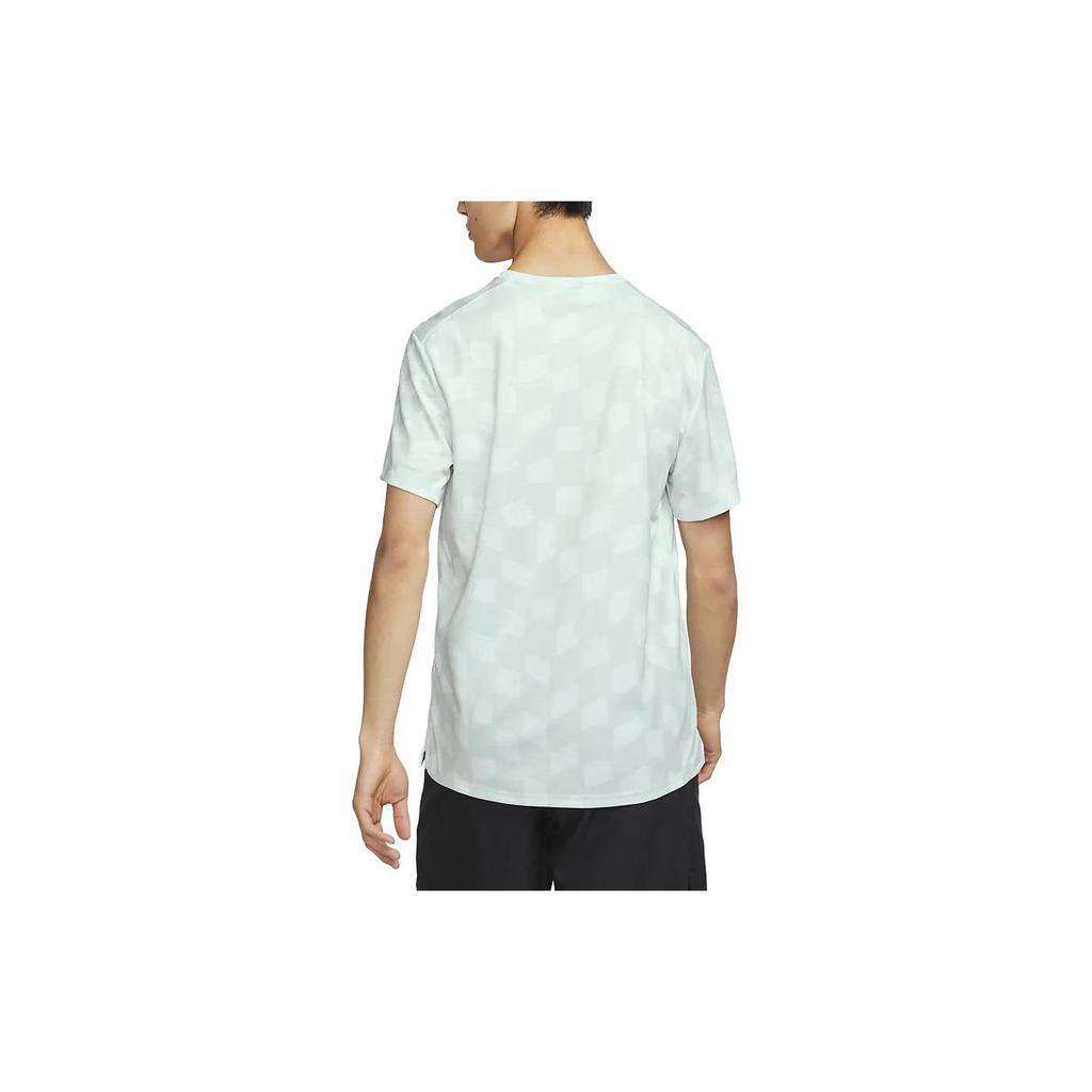 New Nike Running T Shirt Men's Light Green DX0871-025