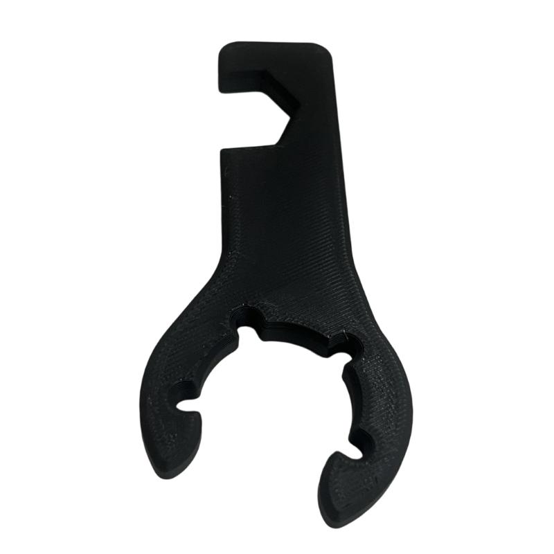 

Lightweight Nonslip Gas Bottle Wrench Ergonomic Handle Repair Wrench Heavy Duty Pressure Wrench Camping Adjustable Tool