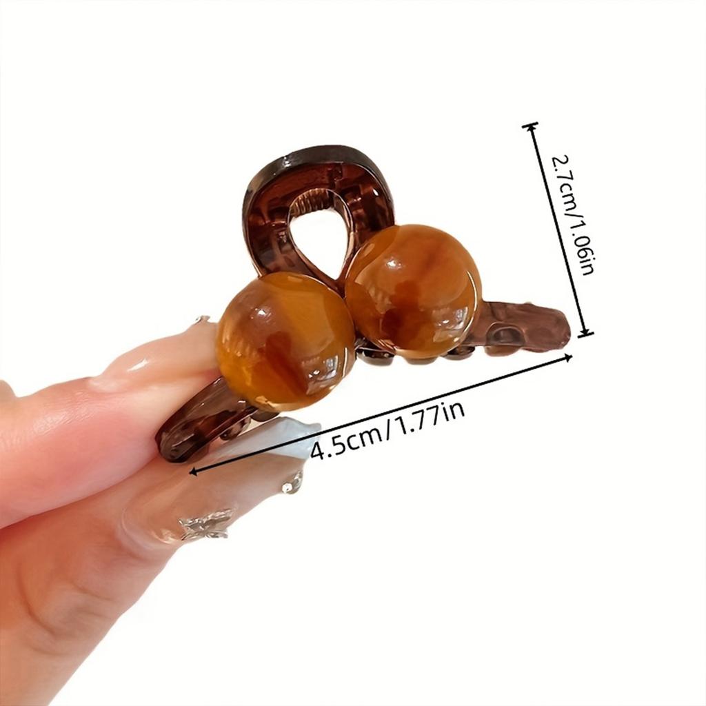 Cherry Hair Claw Barrettes Non-slip Strong Hold Fashion Hair Claw Clips For Thin Thick Long Short Hair Accessories Headwear