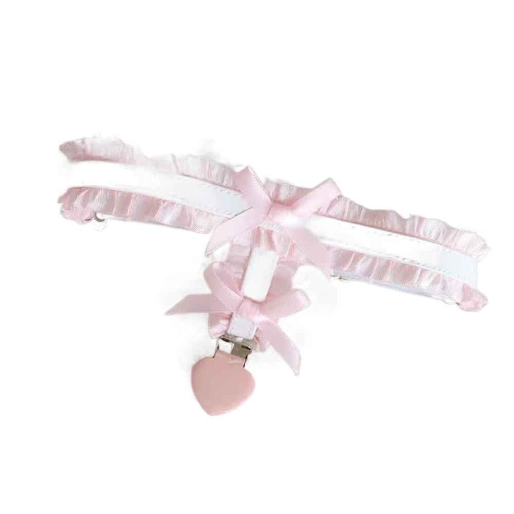 

Кулон в виде сердца Любовь Лолита Кольца для ног Цинковый сплав Цепочка на ногу Цепочка на бедро Мода Кружево Эластичная цепочка на бедро Лето розовый