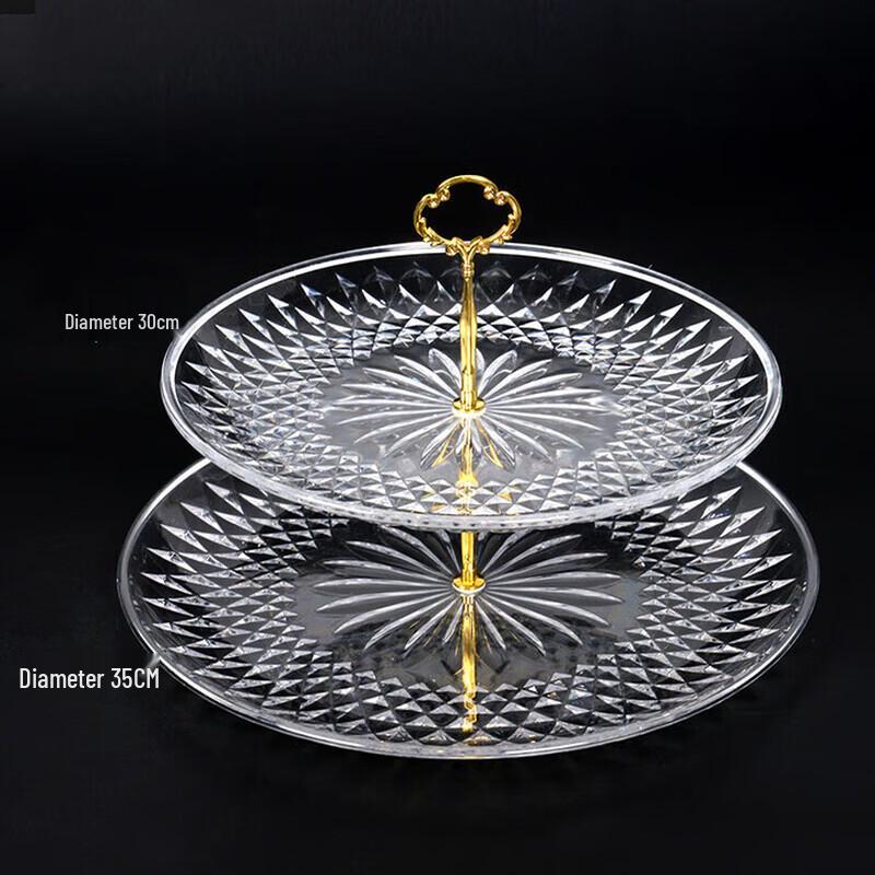 Многоярусная акриловая фруктовница