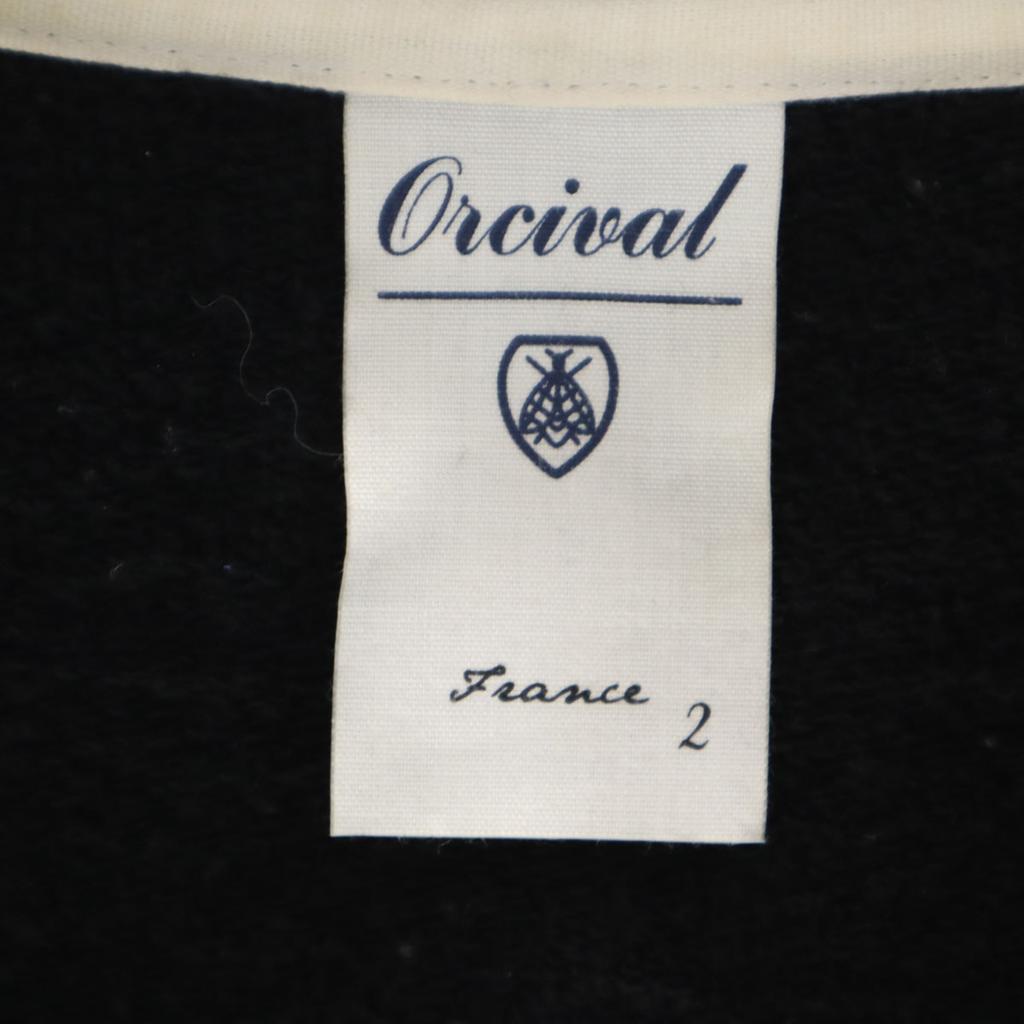 ORCIVAL made in Japan Long sleeve Zip hoodie 2 black Men's Used