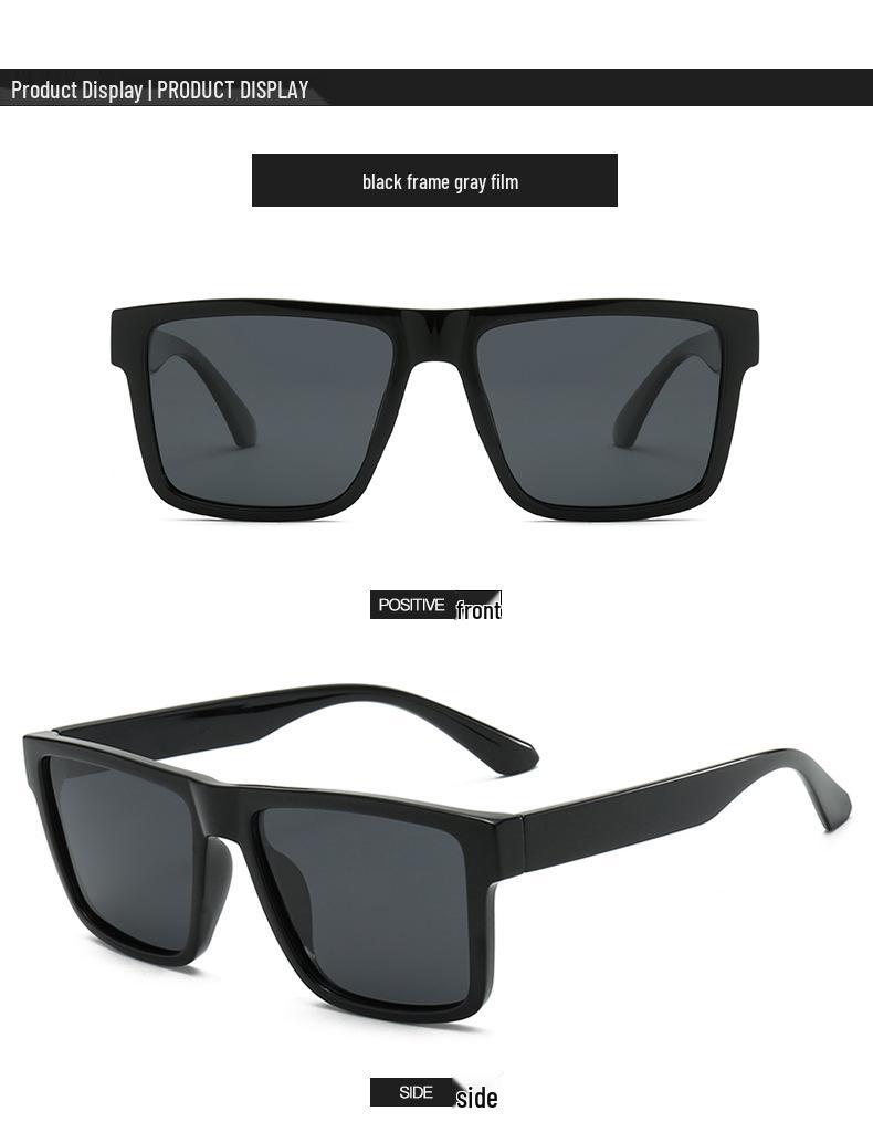 Men's Large Frame Polarized Sports Sunglasses - Ideal for Driving & Fishing (Model 9061)