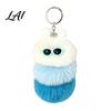 Women Animal Pendant Plush Sunglasses Caterpillar Keychain Soft Backpack Purse Fluffy Handbags Bag Charm Colorful Stuffed Keyring