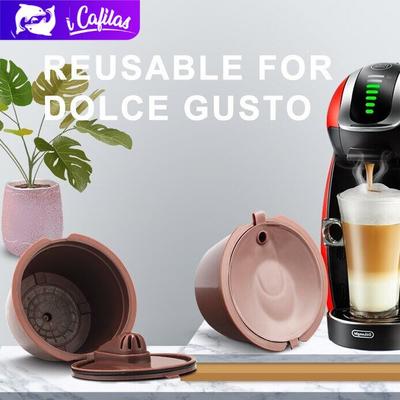 [DGPNC03] No Crema Coffee Capsule Filter Reusable Refillable For Dolce Gusto Nescafe CIRCOLO,GENIO 2,MINI ME,MINI,MELODY