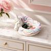 Yousheng 5.5" Catchall Bowl, Fox Elephant Cat Horse Decorative Bowl, Home Decor, Entryway Organizer for Keys, Jewelry &