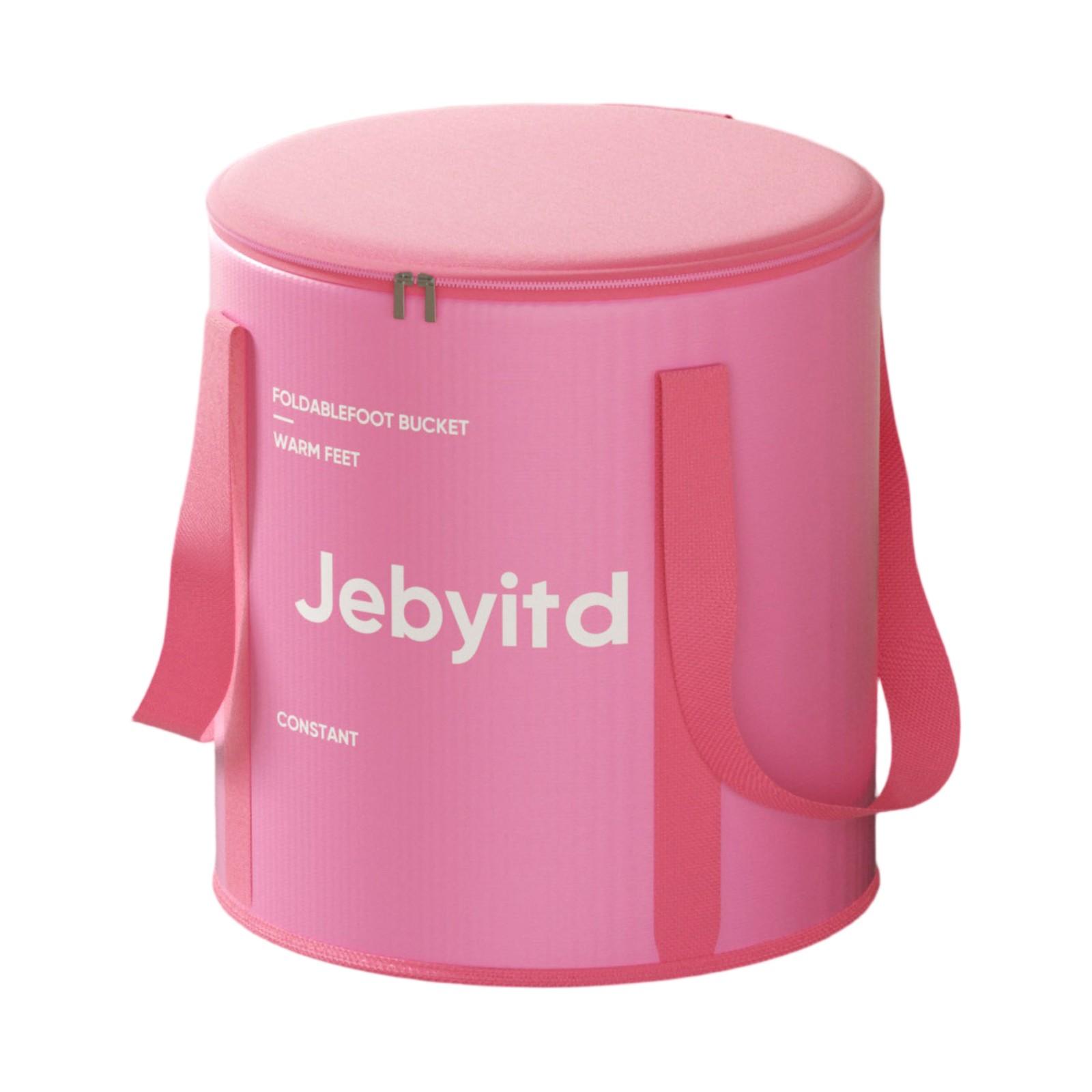 

Складная сумка для ванны для ног, ванночка для ног, термоизоляционное ведро для ванны для ног, переносное бытовое ведро для ванны для ног One Size розовый