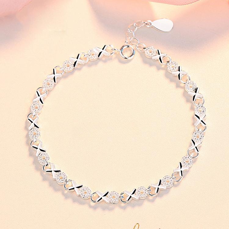 925 Sterling Silver Beautiful Stars Bracelets For Women Korean Fashion Designer Adjustable Bead Bracelet Luxury Original Jewelry