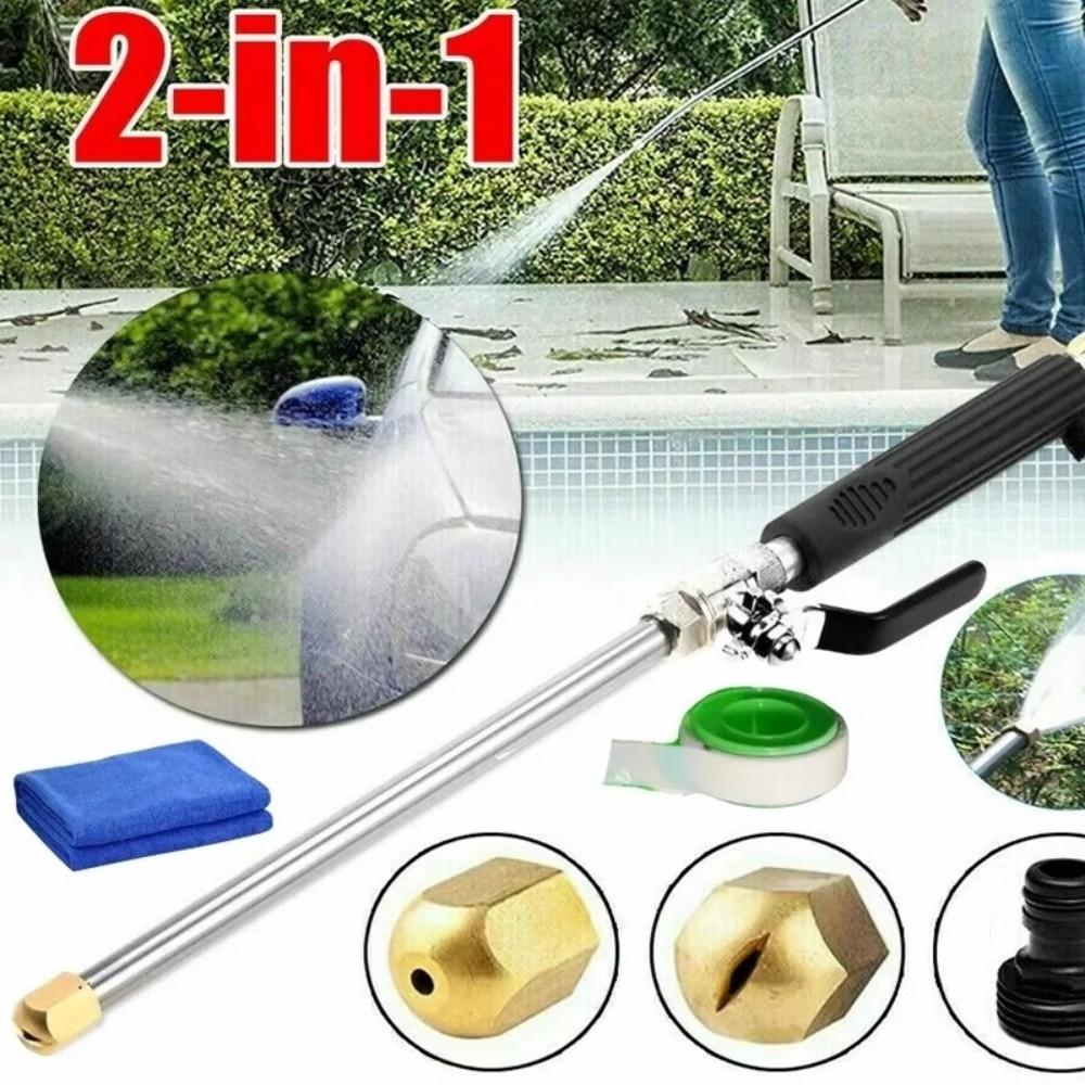 Copper Nozzle Pressure Washer Wand High Pressure Water Spray Lance  Garden Cleaning