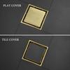 Floor Drain Invisible 304 Stainless Steel Tile Dual-Use Bathroom Shower Room Anti-Odor Anti-Bug Floor Drain Core