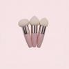 3PCS Mushroom Head Makeup Brushes High Density Soft Foundation Sponge Powder Puff for Even Foundation Application