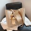 Large Capacity Bag Summer New Trendy Fashion Shoulder Bag Versatile Commuter Niche Design Tote Bag