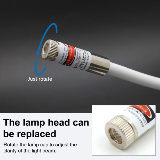 Yousheng Magnetic Positioning Light for Sewing Machines Adjustable Dot Straight Line Crosshair Projection Quilting Light Straight Stitching Guide