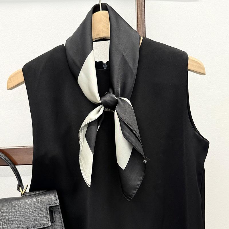 70 square scarves, new silk scarves, fashionable and versatile bags, tied hair scarves, headbands, neck protectors, scarves, shawls.