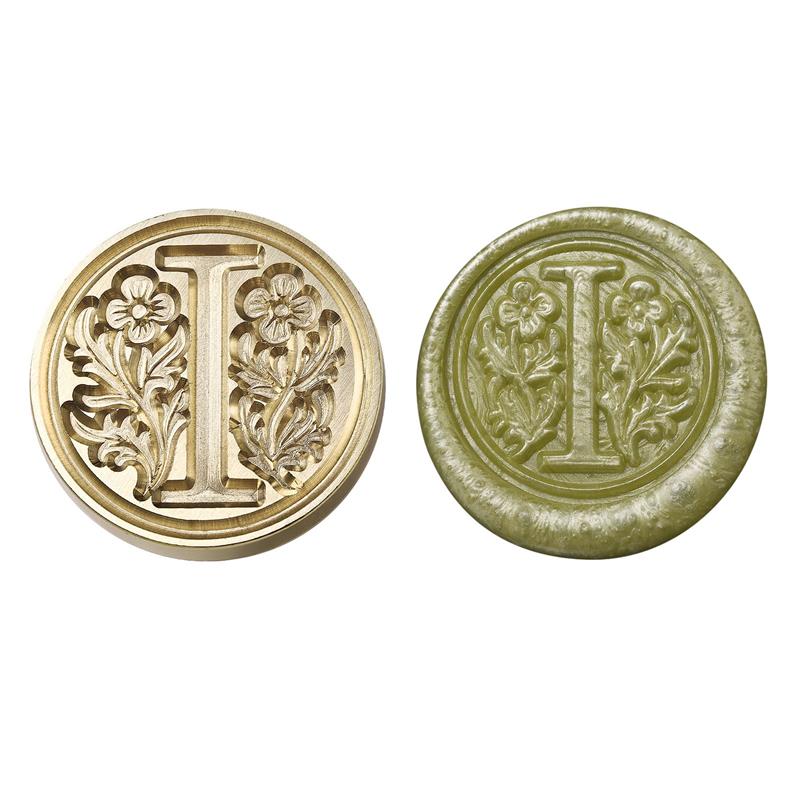Wax Seal Copper Head Curlicue Vintage 26 Letters DIY Scrapbooking Vintage Wax Sealing Stamp Invitation/Envelop Gift