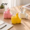 Creative Pen Cup for Office 3D Printed Thumbs?Up Holder, Funny Gesture Shaped Desk Organizer, Macaron Color Organizer Pencil Cup, Cute Desktop
