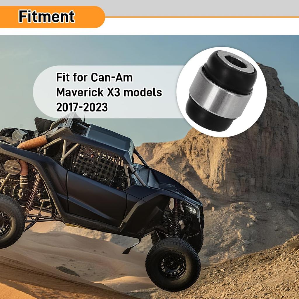 Sostituisci 706002317 per CanAm Maverick X3 Kit Giunto Sferico Radiale Inferiore Posteriore | Adatto ai Modelli 2017 2018 2019 2020 2021 2022 2023, Cuscinetto Robusto