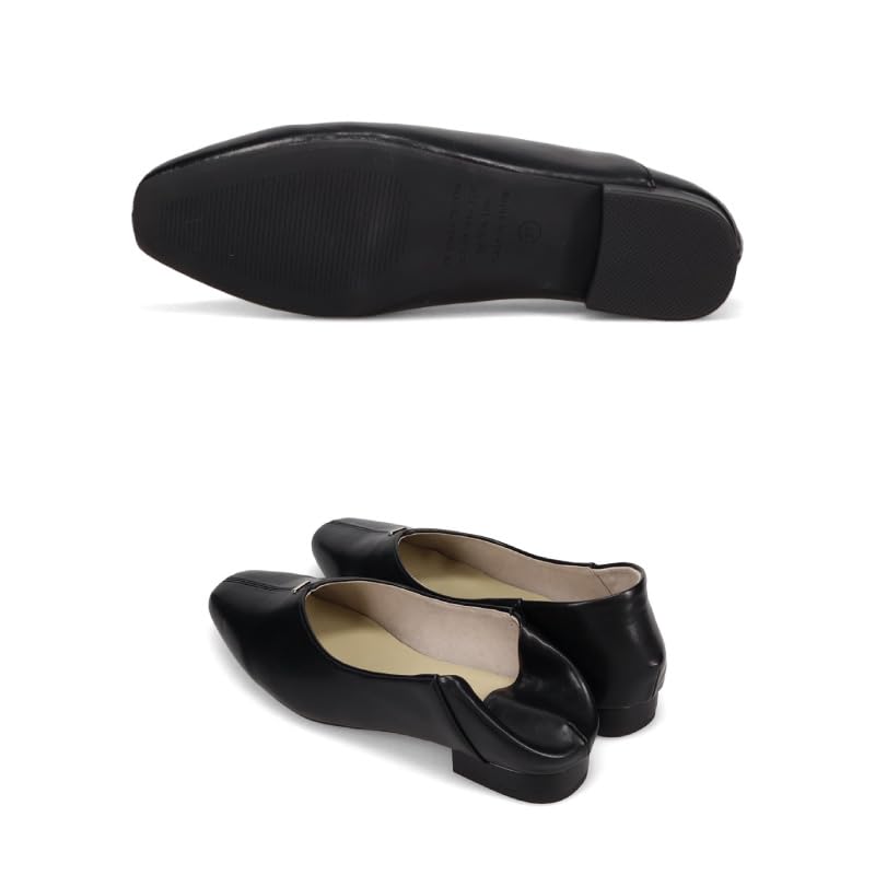 with collapsible babouche suitable for commuting and standing available in large and small 61112 Pumps, flats, heels, style, cushioned, soft, V-cut,