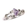 Natürlicher Rosa Amethyst Edelstein Handgefertigt 925 Sterling Silber Geschenkring S.7 f6k86