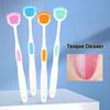 5Pcs Soft Silicone Tongue Scraper Oral Cleaner Brush Fresh Breath Hygiene Care Tools Toothbrush Mouth Cleaning Scraping