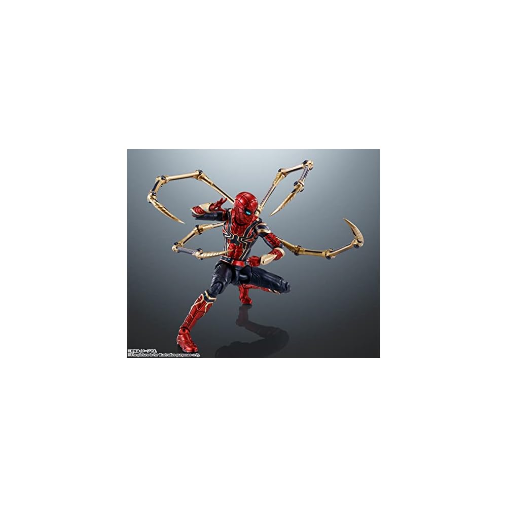 TAMASHII NATIONS SHFiguarts Eisenspinne (Spider Man: Kein Heimweg) (Wiederveröffentlichungsversion) Ungefähr 145 mm PVC & ABS Bemalte Bewegliche Figur