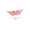 2 Stück Niedliche Engelsflügel Plüsch Haarnadel Kinder Mädchen Haarspange Accessoires Haarspangen Haargreifer Kopfschmuck Kopfbedeckung Haarspange Ornamente