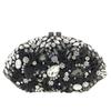 Rhinestone Evening Clutches Luxury Fan-Shape Women Crystal Wedding Party Purses WHTUOHENG  Prom Cocktail Handbags Blue/Red/White