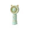 Portable Rechargeable Desktop Fan Small Personal Handheld Fan with Cute Animal Ear Design USB Charging Mini Fan for Office Travel