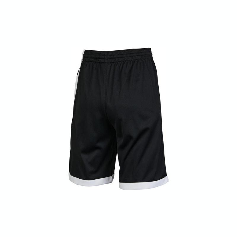 Nike Dri-FIT Color Block Logo Print Lace-Up Basketball Shorts Kids Shorts Black DM8186010