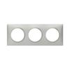 Plaque Decorative Dooxie 3 Postes Aluminium