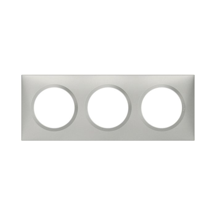 Plaque Decorative Dooxie 3 Postes Aluminium